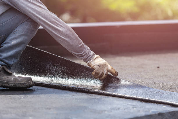 Wet basement repair process in Hope, IN